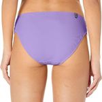 Body Glove Nuevo Contempo Solid Full Coverage Bikini Bottom, New w Tag, Hygienic Liner, L Photo 1