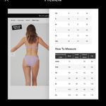 Cotton On gathered strapped brazilian bikini vintage faded floral L Photo 13