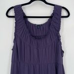 Gap Womens uched Knee Length Classic‎ Purple Preppy School Dress Size XL Photo 3