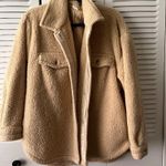 Aeropostale Tan Furry Coat Photo 0