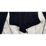 prAna Black Open Front Waterfall Cardigan Photo 9
