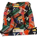 LeSportsac NEW  Janice Varsity Collage Drawstring Backpack Photo 0