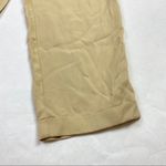 Maison Jules Beige Belted Pocketed Crop Pant Photo 4