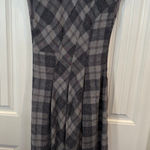 Sundance  Gray Plaid Wool Blend Dress‎ Size 2 Photo 0