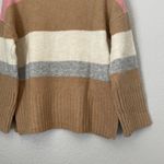 Topshop 𝅺NWT  Supersoft Stripe Crewneck Sweater 4-6 Photo 6