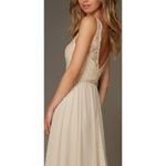 Morilee by Madeline Gardner Blush Pink Lace Long Gown Dress Size 10 Photo 3