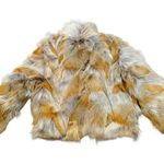 Saks 5th Avenue Iconic  Fur Salon coyote blue grey coat Photo 0