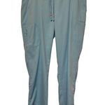 Barco Grey's Anatomy Blue Seafoam Cargo Medical Doctor Nurse Scrub Pants Size XL Photo 0