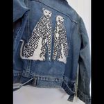 Anthropologie  McGuire Vintage‎ Oversized Denim Jacket XS Photo 9