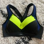 Victoria's Secret Vsx yellow blue and black sports bra Photo 2