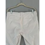 Frank & Eileen  Wicklow Italian Chino White Cropped Pants Women’s Size 6 Photo 5