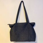 Vera Bradley  Iconic Denim Quilted Tote Bag Multiple Compartments Navy Dark Blue Photo 3