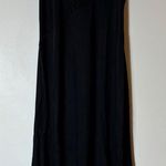 Helmut Lang NWT  Scarf Hem Tank Dress Black Size Medium Photo 0