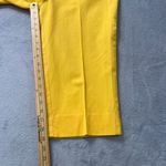 Isaac Mizrahi  Capri‎ 19' Pants Elastic Waist Pull On Yellow Size 14T Summer Chic Photo 7
