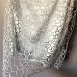 Ann Taylor White strapless embroidery overlay lace detail dress Photo 4