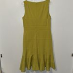 Carlisle  Sleeveless Fit & Flare Dress Chartreuse Women’s Size 10 Photo 5