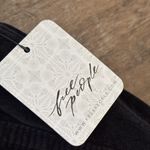 Free People NWT  Black Velvet Hit Back Boot Cut Pant size 10 Photo 3