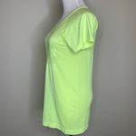 Zella  Neon Yellow Microfiber Top Sz Large Photo 2