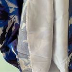 Milly  Geometric Cap Sleeve Fit & Flare Exposed Zipper Dress 8 Photo 11