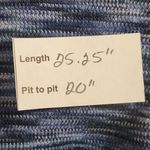 Columbia  Blue Space-Dye Fitted Half-Zip Pullover Size Large Photo 1