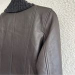 Lucky Brand Lucky‎ Brand Women’s Leather Shawl Collar Jacket Size XS Photo 3