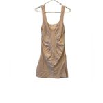 Marina Moscone Diamond Inlay Dress Mini Sleeveless Blush Pink Size US 4 Photo 3