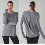 Lululemon • bring it backbend open back sweater Photo 1