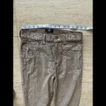 7 For All Mankind Seven 7 For All Man Kind Pants Size 28 Gold Marble‎ Shimmer Designer Pants Photo 2