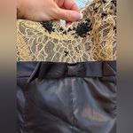 Betsey Johnson Vintage Evening Silk Whimsical Fairy Lace Satin Dress Size 6 S Photo 1