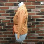 Lafayette 148 New York Blouse sz 4 petite hidden buttons Button down top tie Photo 4