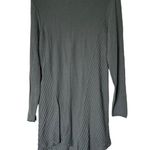 Soft Surroundings Asymmetrical Knit Sweater Grey size Small Photo 1