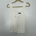 Michael Lauren Micheal Lauren white tank top size small Photo 1
