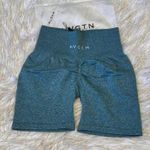 NVGTN NWT  XS TEAL SCRUNCH SHORTS Photo 2