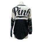 PINK by Victoria's Secret Women's Christmas Sweatshirt Black Size S Photo 7