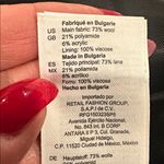 Sandro Rosiere Fringe Blue Green Burgundy Plaid Skirt Size 38 or 6 Photo 9