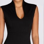Stella Luce black uneck sheath dress size small Photo 2
