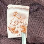 Rouge Helium R. Rouge L Chocolate Affliction Style Wings Cross. Waffle Long Sleeved Hoodie Photo 5