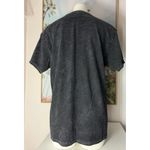 Playboy  Washed Black Multicolor Bunny Logo Grid Vintage Graphic T-Shirt Large Photo 6