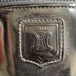 CELINE 🎉HP🎉  Oval Black Patent Shoulder Bag Crossbody AUTH EUC #3030 Photo 5