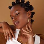 Gold Paola herringbone chain necklace Photo 2