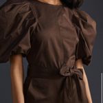 En Saison Brown Puff Sleeve Jumpsuit Size XS Photo 1