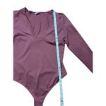 Free People Intimately Free Duo Close Call Bodysuit in Mauve Size M Photo 4