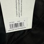 frame denim Frame High Rise Black Lamb Leather Bermuda Shorts Size 25 New Photo 10