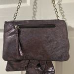 None Purple Metallic Women's Shoulder Bag Photo 1