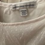 American Eagle Brand Lace Ruffle Embroidered Cami Tank Top Photo 7