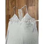 Flora Nikrooz Flora‎ Nikrooz Victoria CharmeuseChemise Size M Satin blue SlipNightgown Photo 7