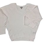 Free People  Dolman Thermal Top Sz M Cream Oversize Boho Fairy Cottagecore NWT Photo 6