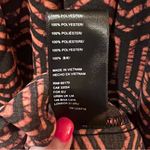 Urban Outfitters  Veronica Ruched Geo Print Midi Dress in Red Multi Size‎ Large Photo 12