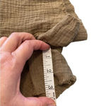 Love Riche New  army green gauze shorts overalls California Fall coastal cowgirl Photo 7