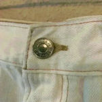 American Eagle  white high rise distressed shorts concert festival cowgirlcore Photo 2